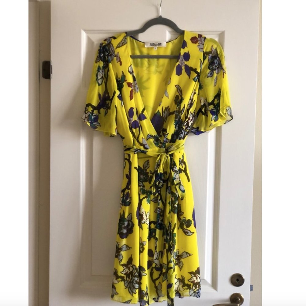 Diane Von Furstenberg Silk Dress (Worn Once!)
